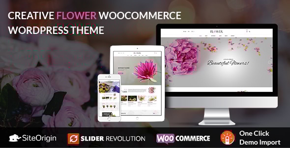 Creative 1.7 - Flower Woocommerce WordPress Theme
