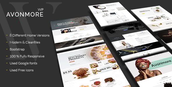 Creative Multipurpose WordPress Theme 1.071 - Avonmore