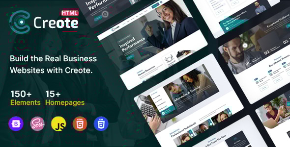 Creote 1.0 - Corporate & Consulting Business HTML Template