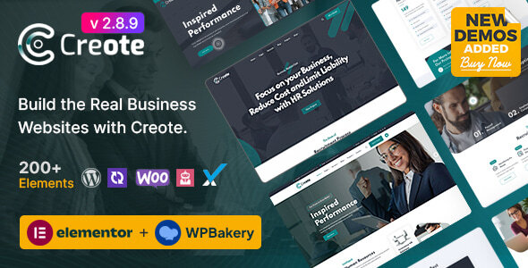 Creote 2.9.2 - Corporate & Consulting Business WordPress Theme