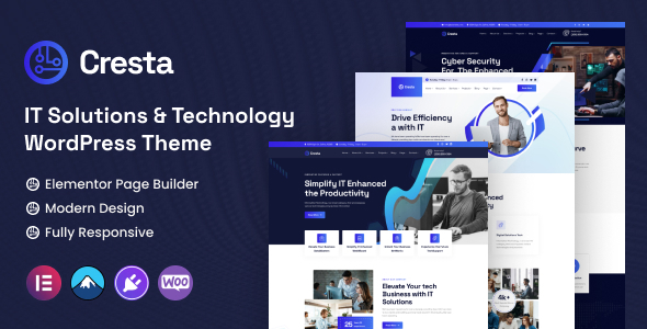 Cresta 1.1.0 - IT Solutions & Technology WordPress Theme