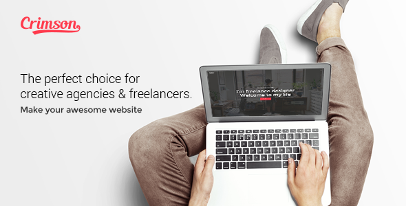 Crimson 1.8 - A WordPress Theme for Freelancers