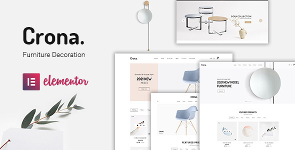 Crona 6.8.2 - Furniture Decoration WooCommerce WordPress Theme