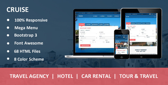 Cruise 1.1 - Responsive Travel Agency Template