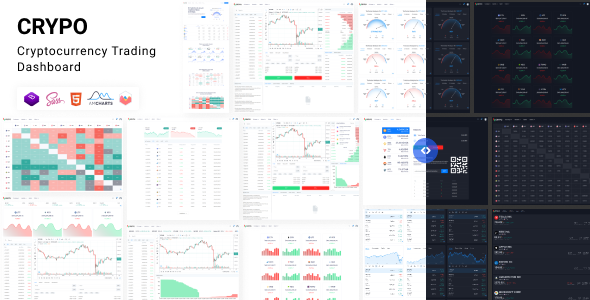 Crypo 9.0 - Cryptocurrency Trading Dashboard HTML Template