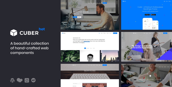 Cuber 1.1.4 - Responsive Multipurpose WordPress Theme