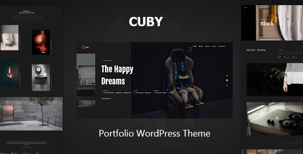 Cuby 1.0.1 - Portfolio WordPress Theme