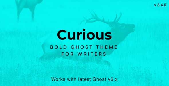 Curious 6.0 - Blog and Magazine Ghost Theme