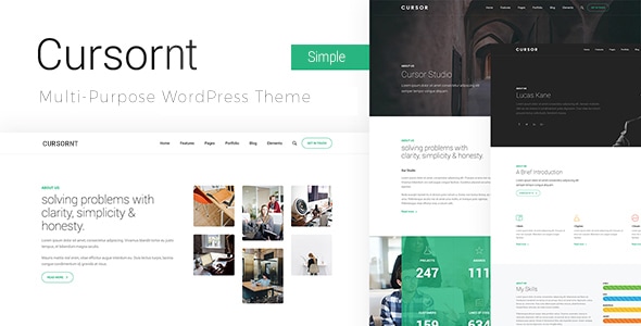 Cursor 3.0 - Clean Corporate Business WordPress Theme