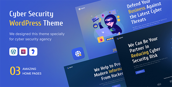 Cycure 1.2 - Cyber Security Services WordPress Theme