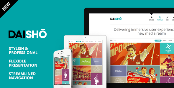 Daisho 7.0 Flexible WordPress Portfolio Theme