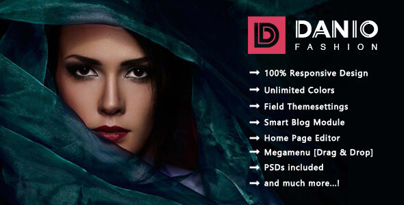 Danio 9.0 - Fashion Style PrestaShop Theme