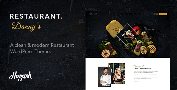Dannys 4.6 - Restaurant WordPress theme