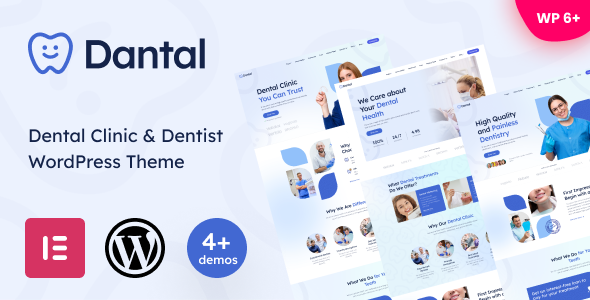 Dantal 1.08 - Dental Clinic & Dentist WordPress Theme