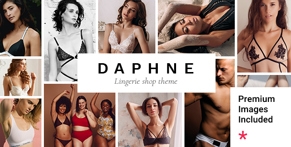 Daphne 1.2 - Lingerie Shop WordPress Theme