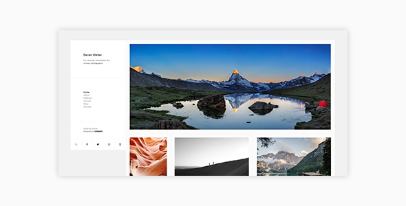 Darren 2.1.1 - Photography & WooCommerce Compatible WordPress Theme