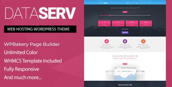 Dataserv 1.1.0 - Professional Hosting WordPress Theme