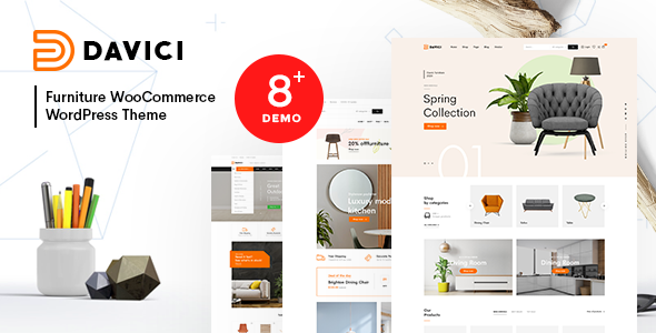 Davici 1.4.0 - Furniture WooCommerce WordPress Theme