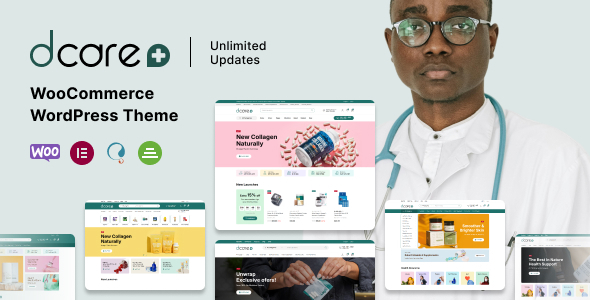 Dcare - Pharmacy WooCommerce WordPress Theme