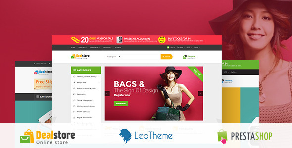 Deal 1.6.1.6 - Store Responsive Prestashop Theme
