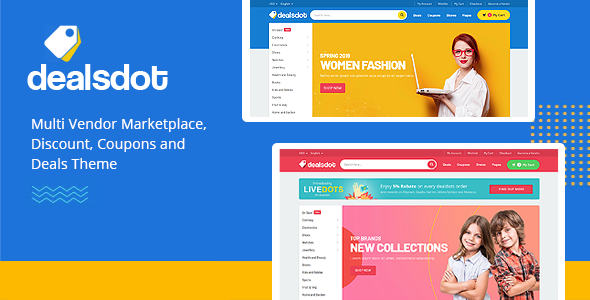Dealsdot 1.9.0 - Multi Vendor Marketplace Theme