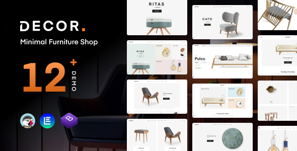 Decor Elementor 8.0.1 - Furniture & Home Prestashop Theme