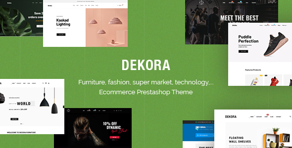 Dekora 1.7.0 - Multipurpose Responsive Prestashop 1.7.7.x Theme