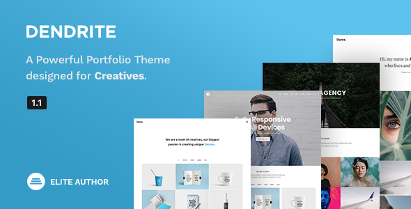 Dendrite 1.4.0 - Creative WordPress Portfolio Theme