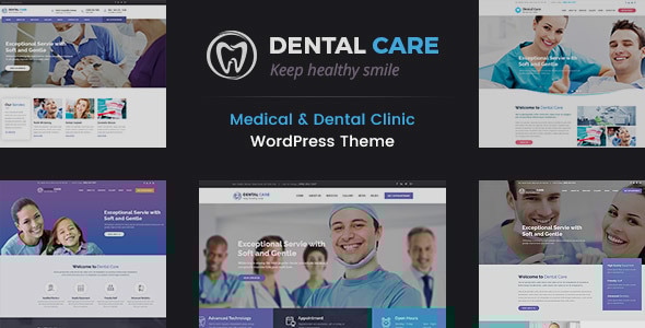 Dental Care 2.0 - Teeth Clinic WordPress Theme