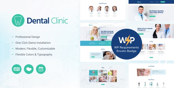 Dental Clinic 1.4.4 - Dentist & Dental Surgeon WordPress Theme