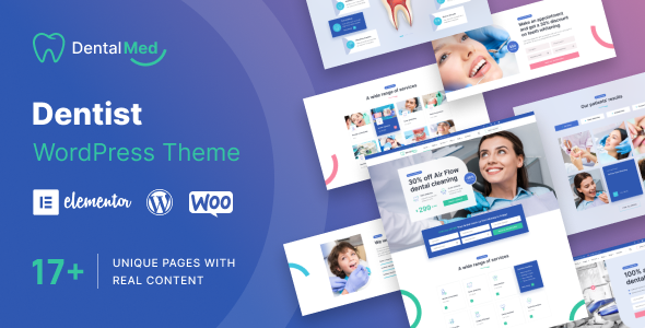 DentalMed 1.2 - Dentist Clinic WordPress Theme