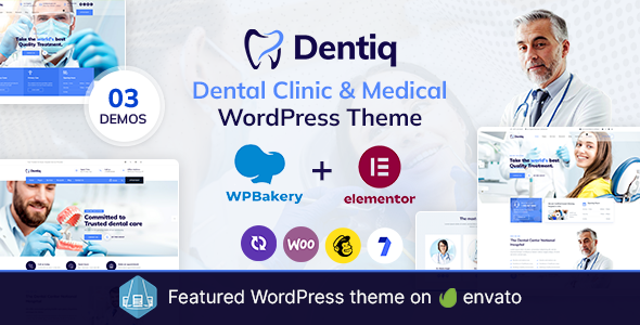 Dentiq 4.6 - Dental & Medical WordPress Theme