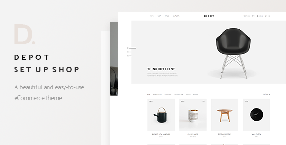 Depot 1.18 - eCommerce WordPress Theme
