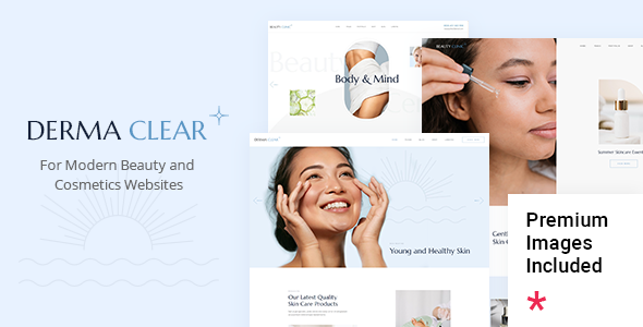 Derma Clear 1.1 - Beauty Cosmetics & Skincare WordPress Theme