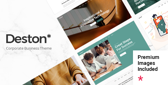Deston 1.1 - Corporate Business WordPress Theme