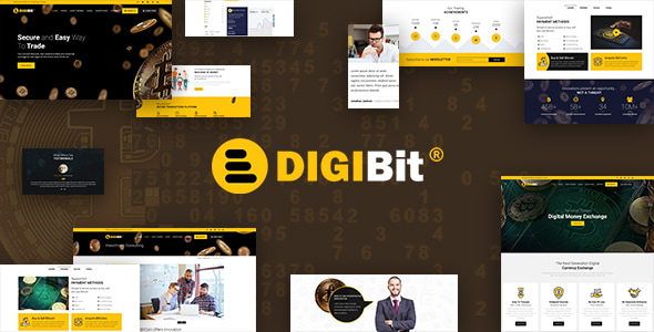 DigiBit 3.0 - Bitcoin Trading WordPress Theme