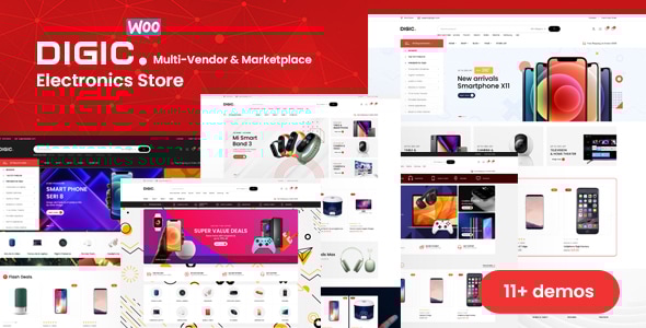 Digic  Electronics Store WooCommerce WordPress Theme