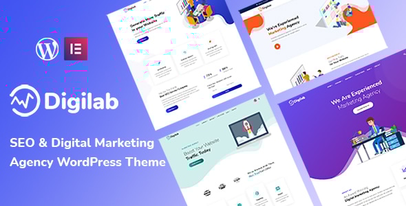 Digilab 4.5 - Digital Marketing Agency WordPress Theme