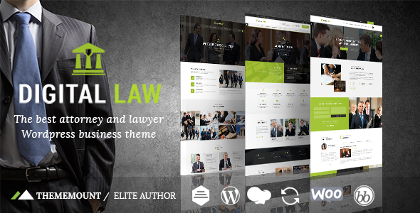 Digital 13.3 - Law  Attorney & Legal Advisor WordPress Theme