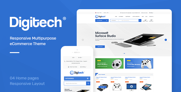 Digitech 1.1.2 - Responsive Prestashop Theme