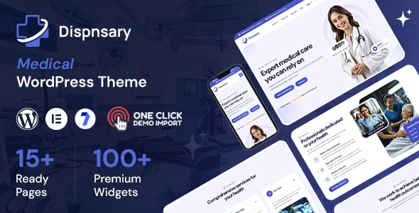 Dispnsary - Medical and Health Care WordPress Theme