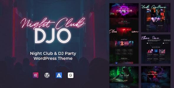 DJO 1.1.2 - Night Club and DJ WordPress Theme