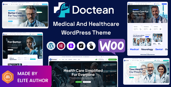 Doctean 2.8.0 - Medical And Healthcare WordPress Theme