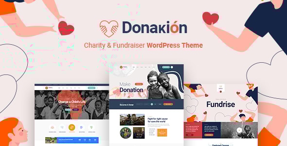 Donakion 6.8 - Fundraising & Charity Foundation WordPress Theme  RTL