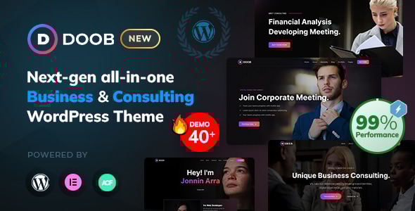 Doob 2.0.5 - Business & Consulting WordPress Theme