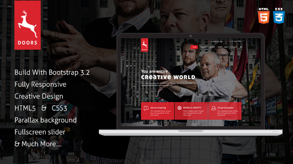 Doors 3.3.5 - Onepage Corporate Multipurpose Template