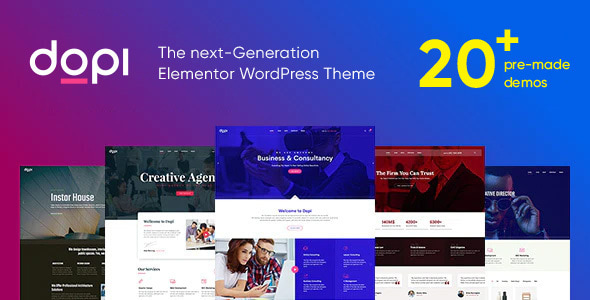 Dopi 2.4 - Elementor MultiPurpose WordPress Theme