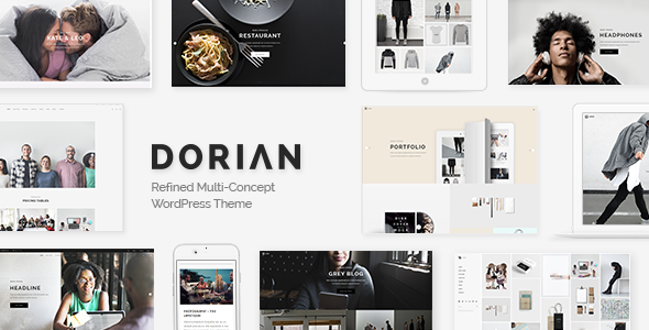 Dorian 2.3 - Refined Multi-Concept WordPress Theme
