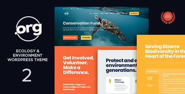 DotOrg 2.1 - Environmental & Ecology WordPress Theme