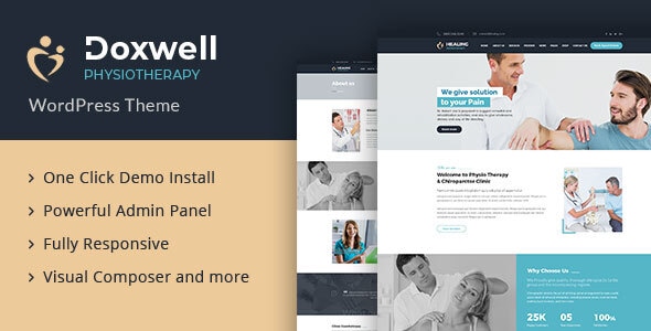 Doxwell  Physical Therapy WordPress Theme